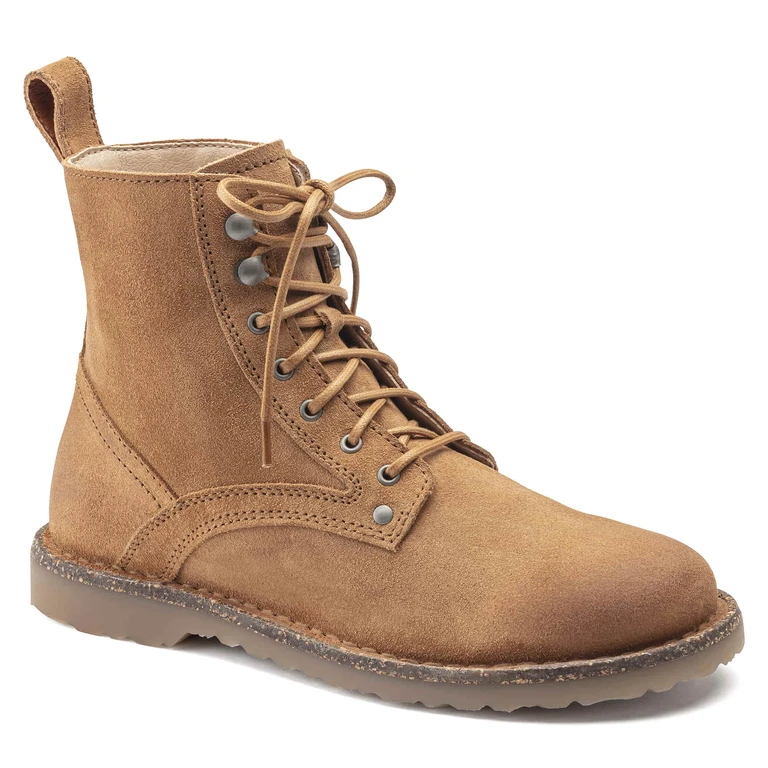 Bryson Suede Leather Cashew