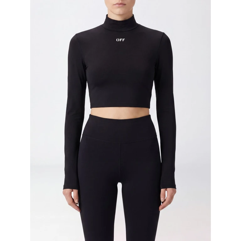 OFF-WHITE Top Zwart