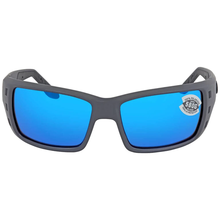 PERMIT Blue Mirror Polarized Glass Mens Sunglasses PT 98 OBMGLP 62