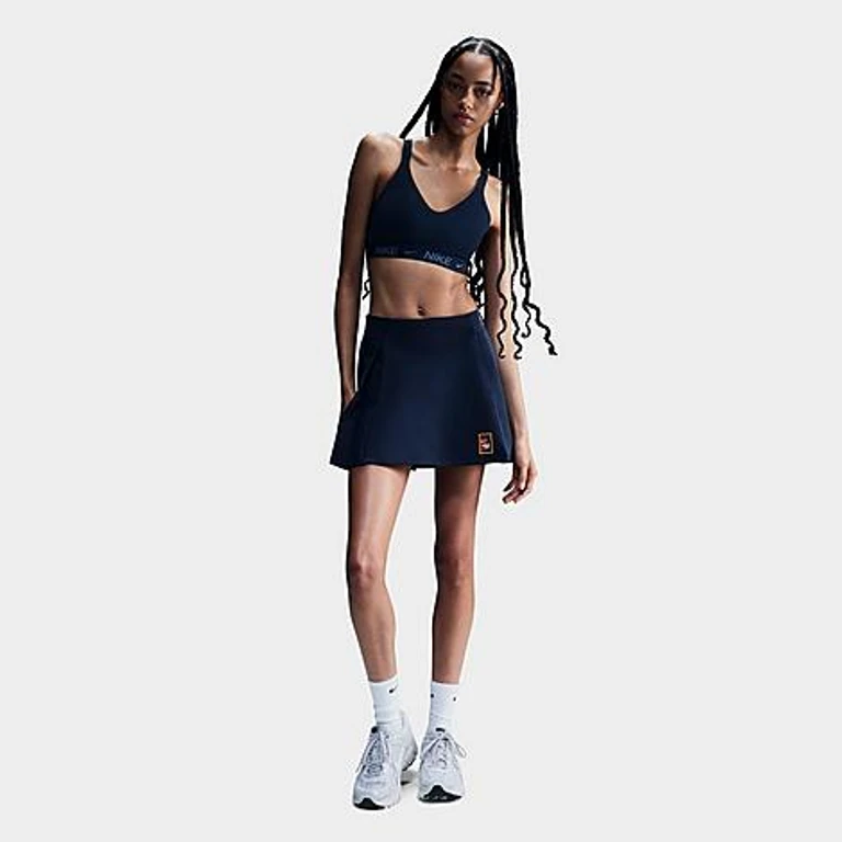 Women's Dri-FIT Indy Medium Support Sports Bra in Armory Navy Size: XXS