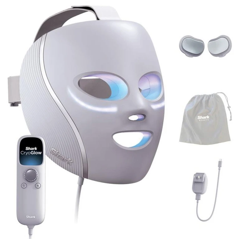 CryoGlow LED Face Mask in Lilac Chill
