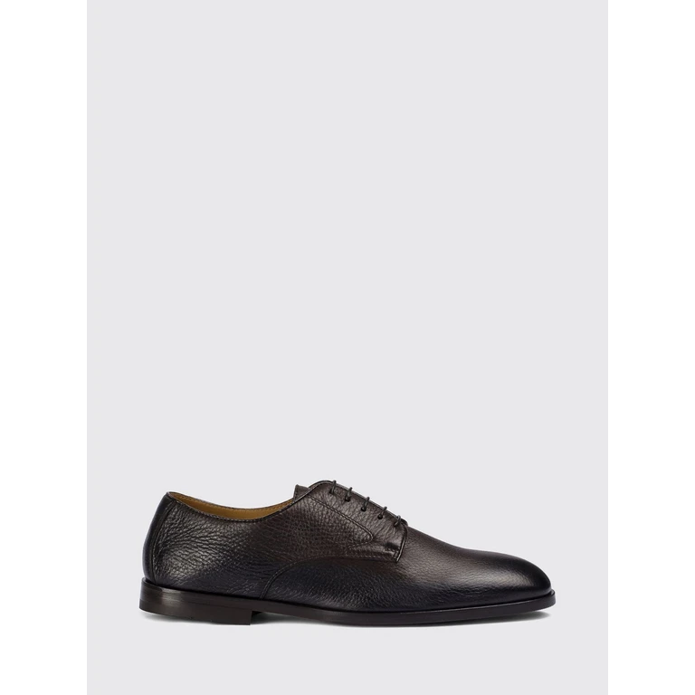 DOUCAL'S Classic Deer Leather Derby Shoes with Leather and Rubber Sole (DU3592STREUF054TM00)