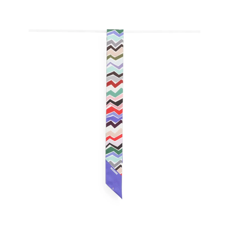 Zigzag-print Scarf