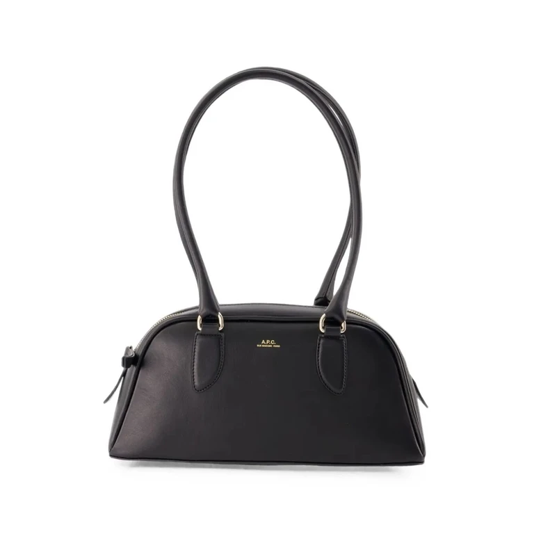 A. P.C. Shoulder Bag Leather "Sac Paloma"