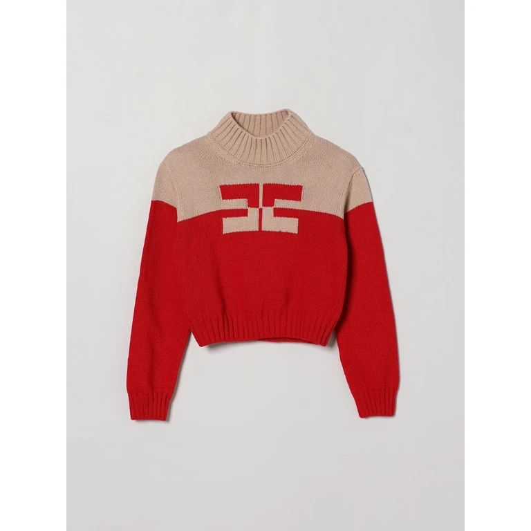 Logo Wool Blend Turtleneck Jumper (EFMA215CFL098D641)