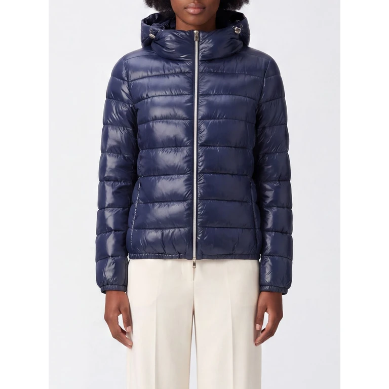 Slim Fit Waterproof Nylon Down Jacket with Hood and Metal Zip (PI0833DIC12017Z9200)