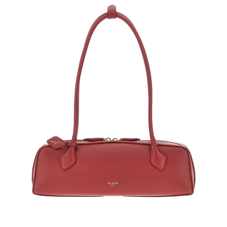 ALAIA Leather medium 'Le Teckel' bag Woman One Size