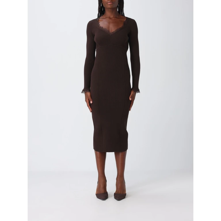 Midikleid aus Viskosemix