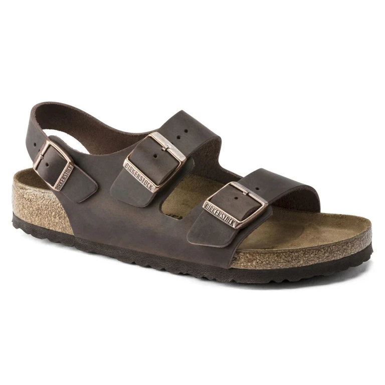 Milano Oiled Leather Habana Sandals