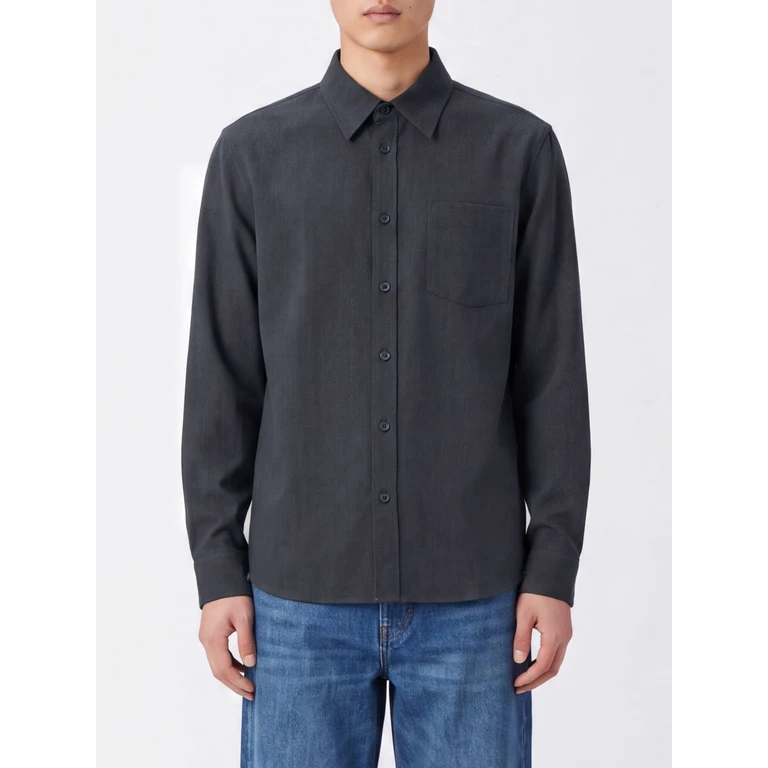 Veste chemise A.P.C. grise