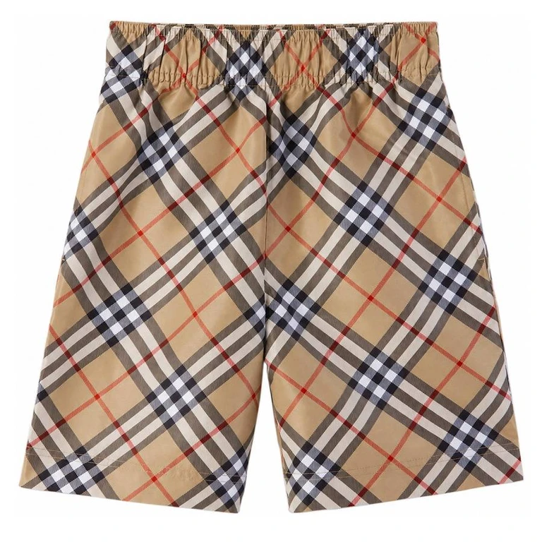 Check Detail Shorts, Brand Size 4 ( US Size 2 )