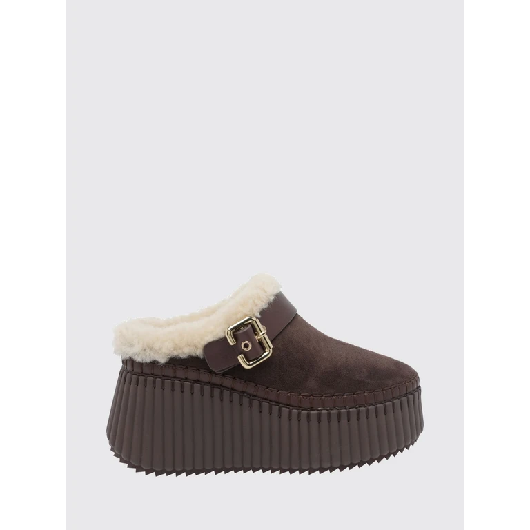 CHLOÉ Boots Woman color Burnt (CH25W13CTX28X)