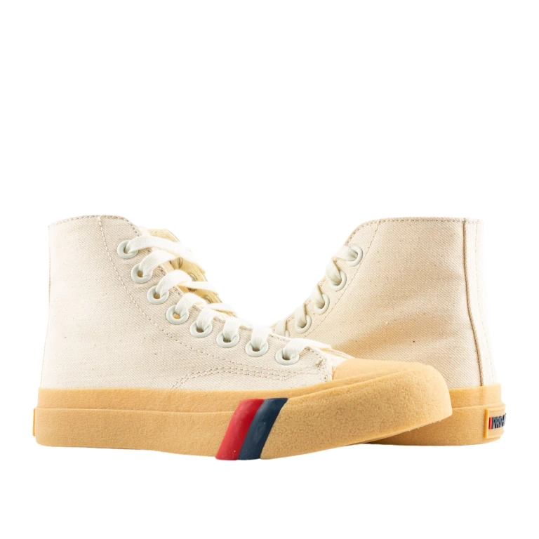 Hi Crepe Greige Sneakers - Royal