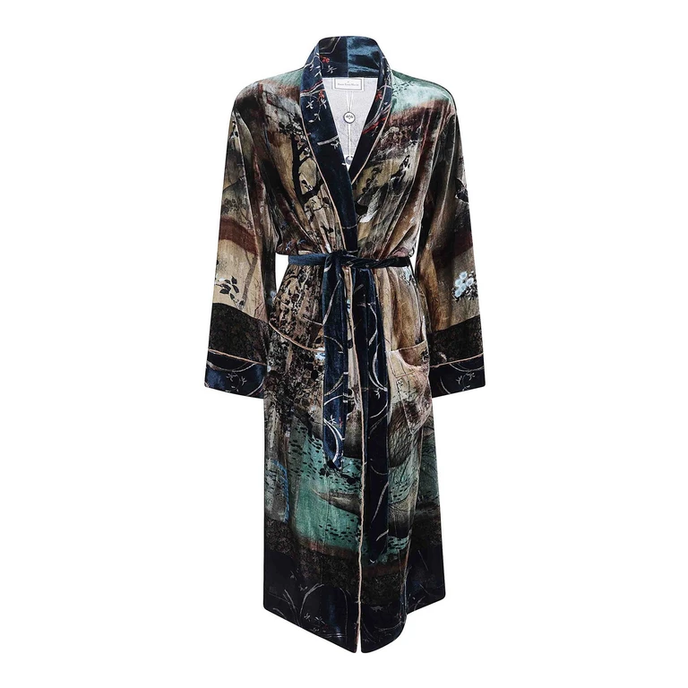 Pierre-Louis Mascia Manteau Long - Bleu (KANPURSADANA11668L124519626)