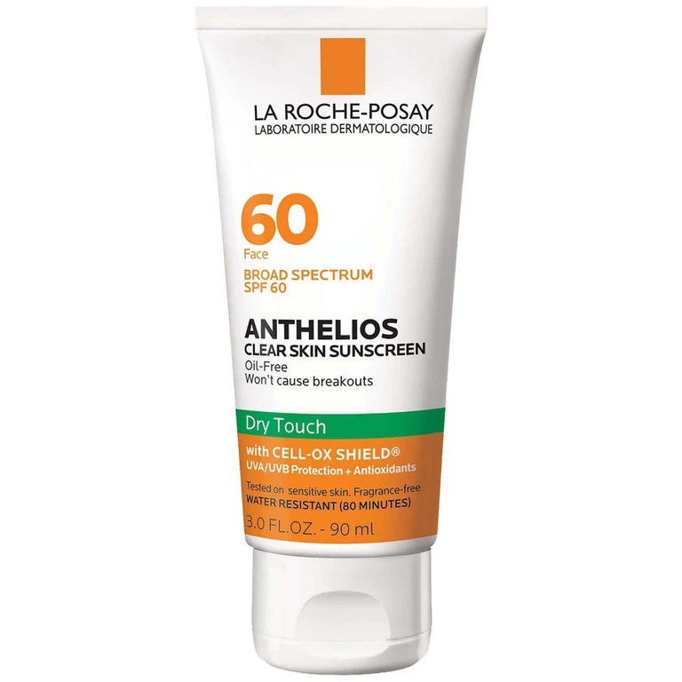 La Roche-Posay Anthelios 60 Clear Skin Dry Touch Sunscreen SPF 60 (Various Sizes)