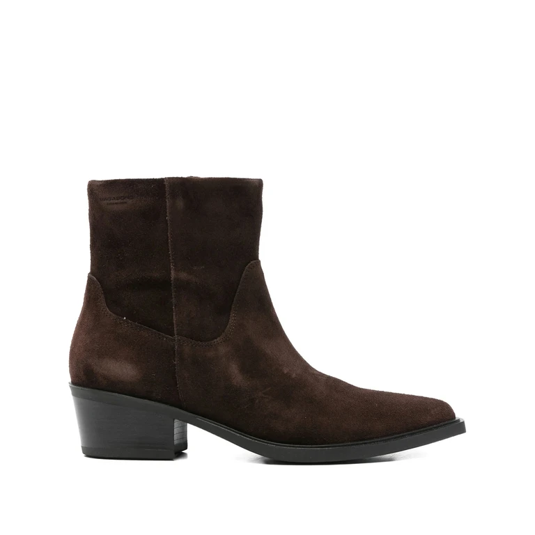 40mm Suede Pointed Boots