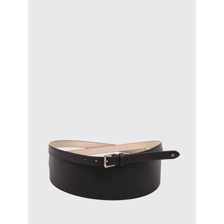 Belt in Fine Smooth Calf Leather with Metal Buckle (2624506041600009)