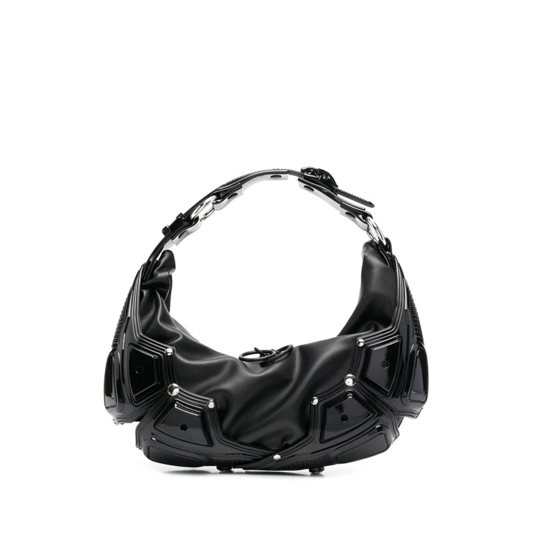 Studded Zipped Tote