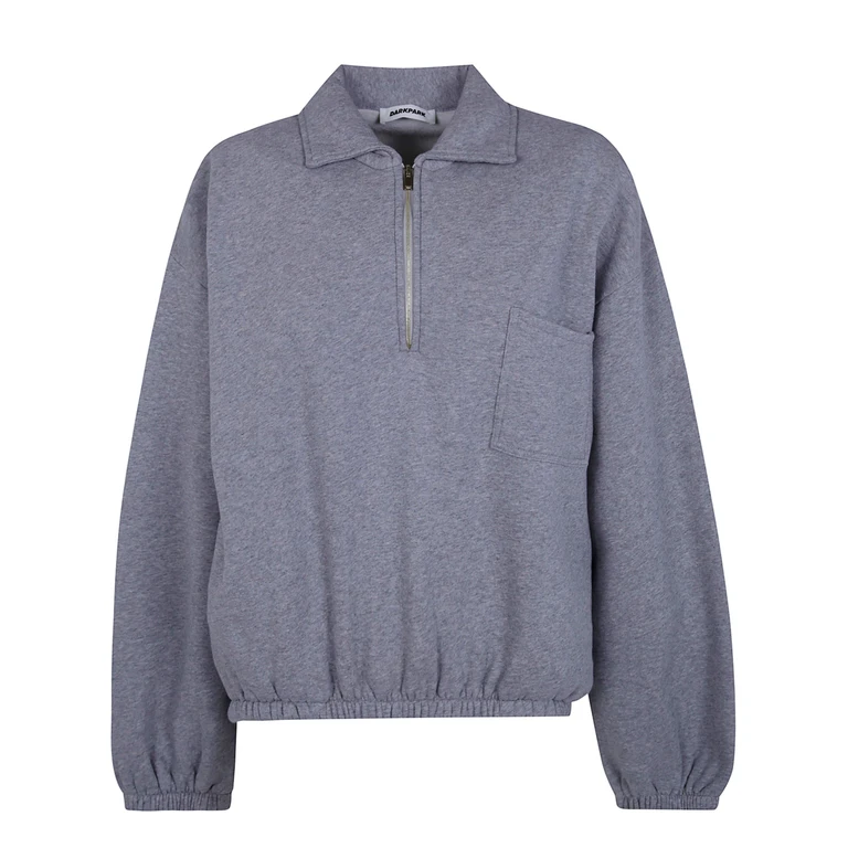 Sweat-shirt à zip DARKPARK Alva cropped