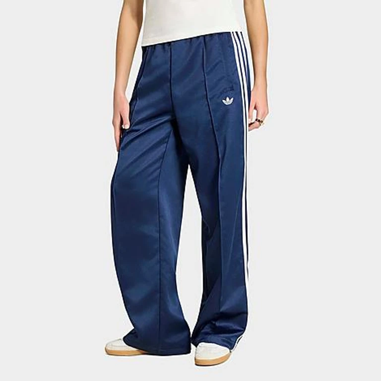 Originals Satin Superstar Calça de moletom loose em Night Indigo/Branco
