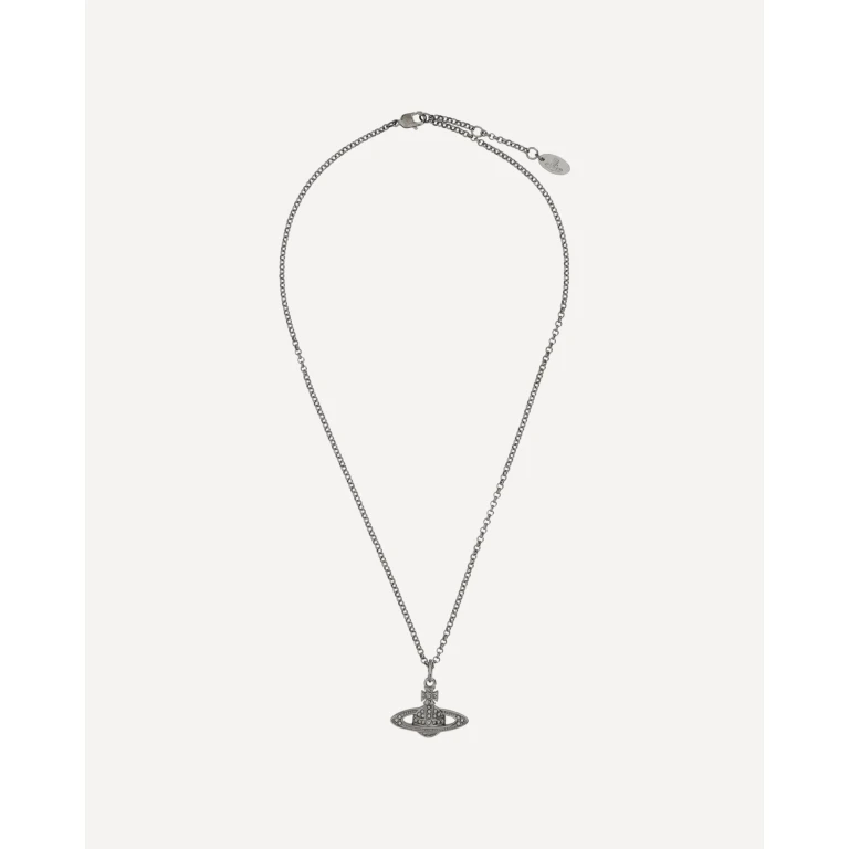 Mini Bas Relief Orb pendant Necklace Female UNI