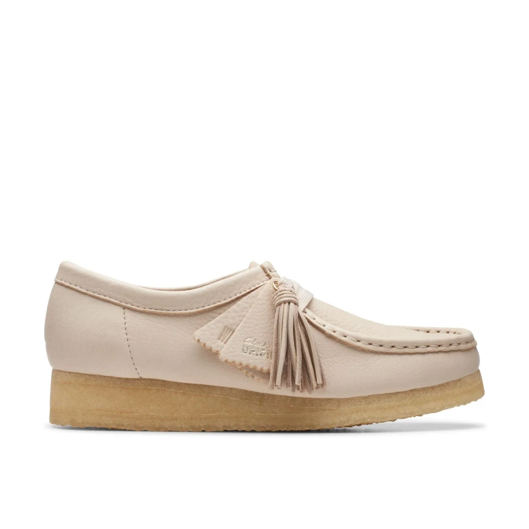 Women's Wallabee Beige Leather