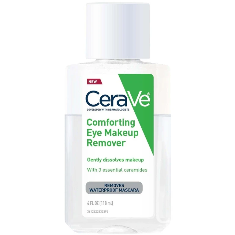Comforting Eye Makeup Remover with Hyaluronic Acid for Waterproof Makeup (4 fl. oz.)