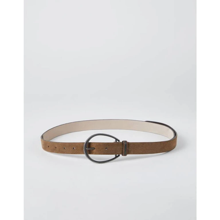 Women'S Brown Leather Belt