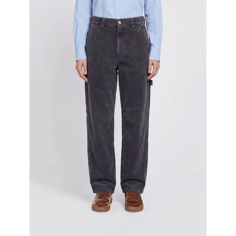 Pantalón ancho Haikure Sibilla de algodón gris