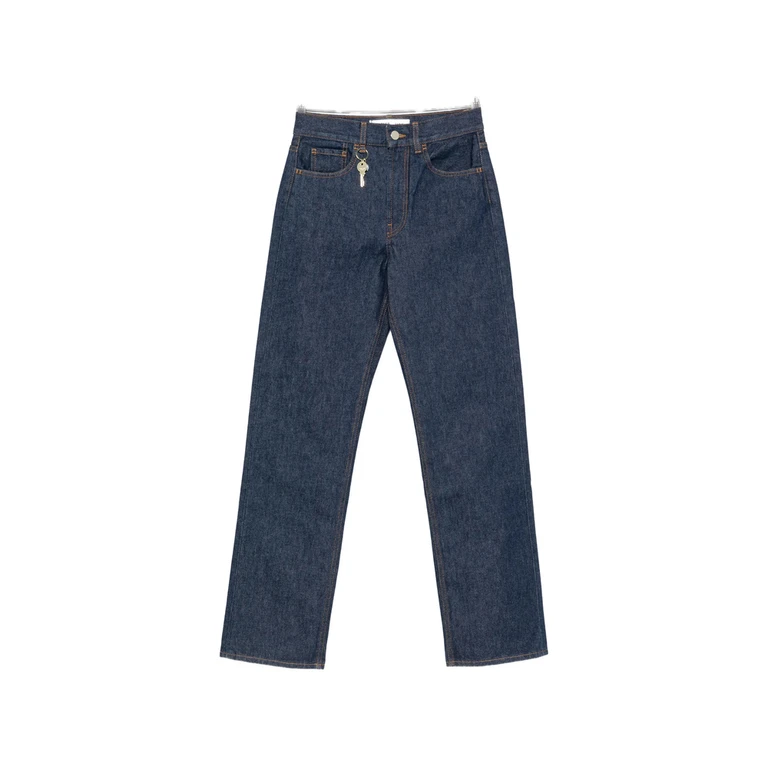 Key-charm Straight-leg Jeans