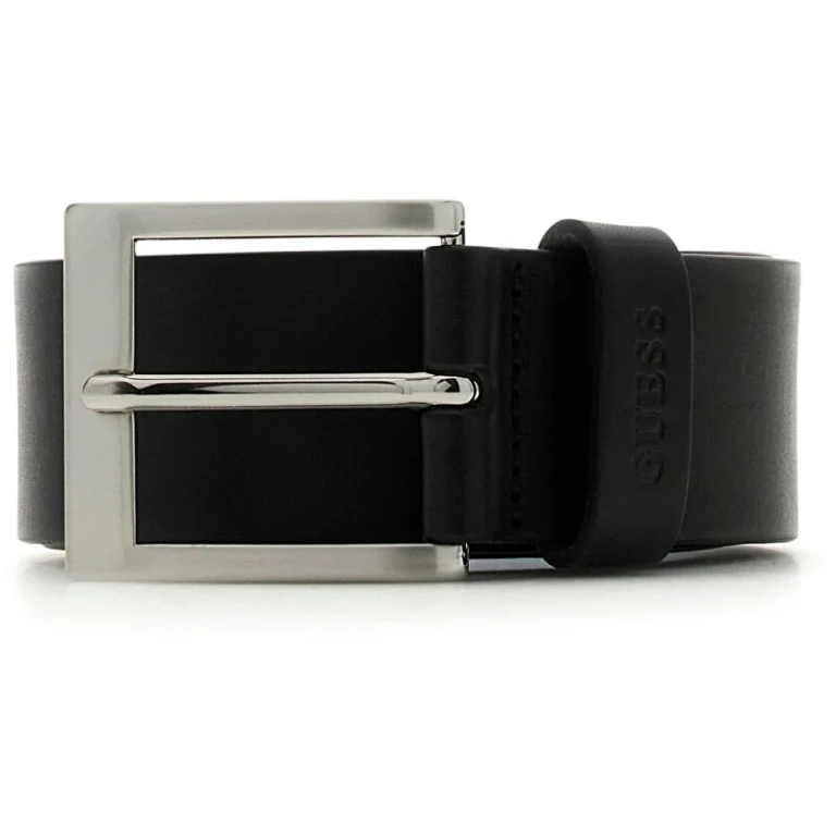 da uomo leather belt BM7886P6240-BLA - Belt length: 90 cm