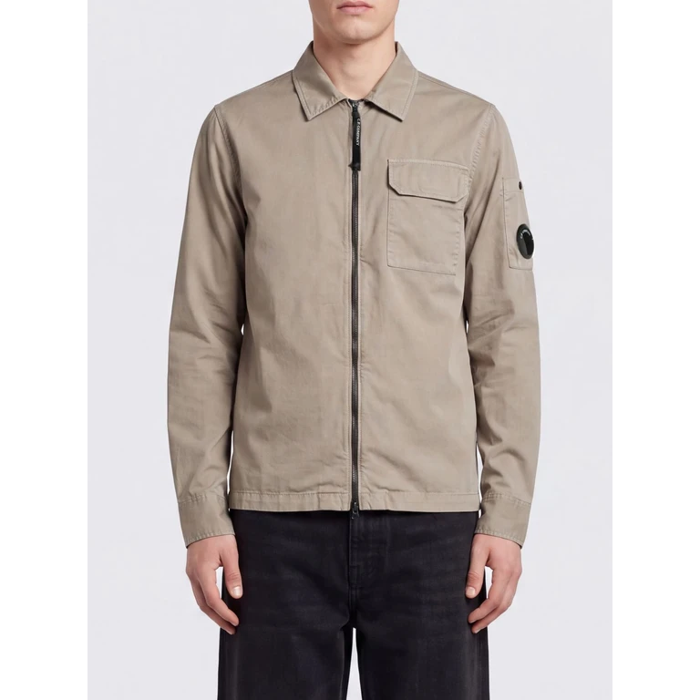 C. P. COMPANY Shirt Men color Grey (21CMOS705A110143G356)