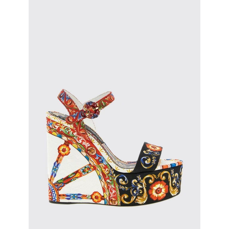 Sandales compensées Keira Dolce & Gabbana Multicolore