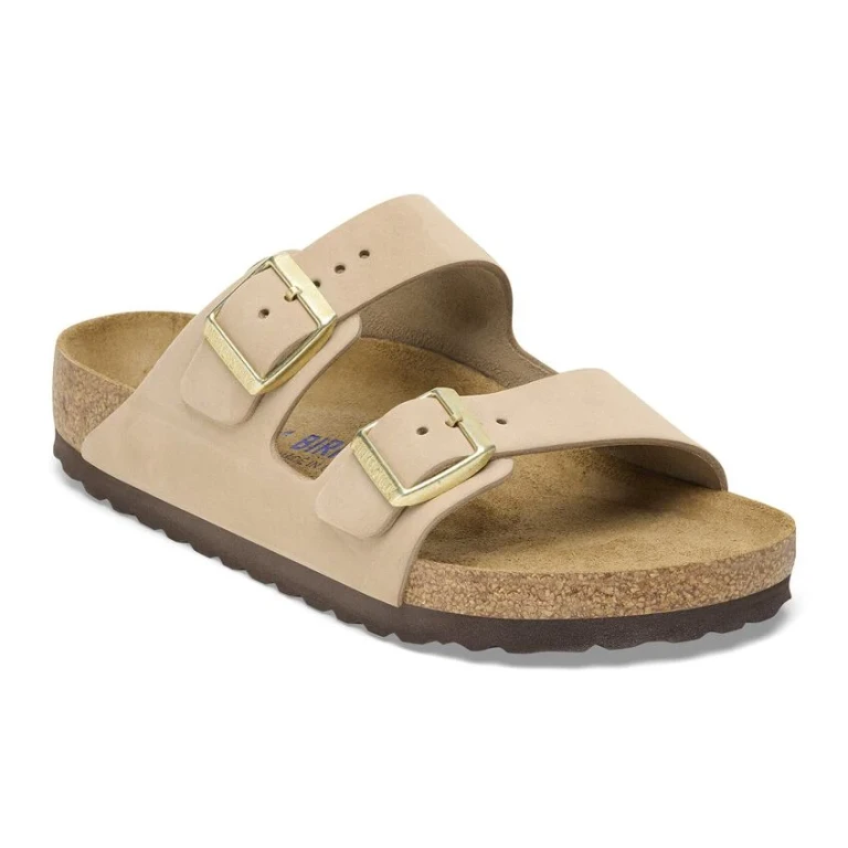 Arizona Soft Footbed Suede Leather Sand Sandals
