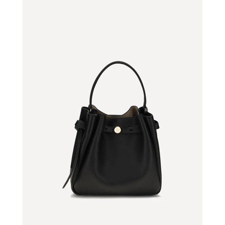 Romy Hammered leather Bucket Bag Female UNI