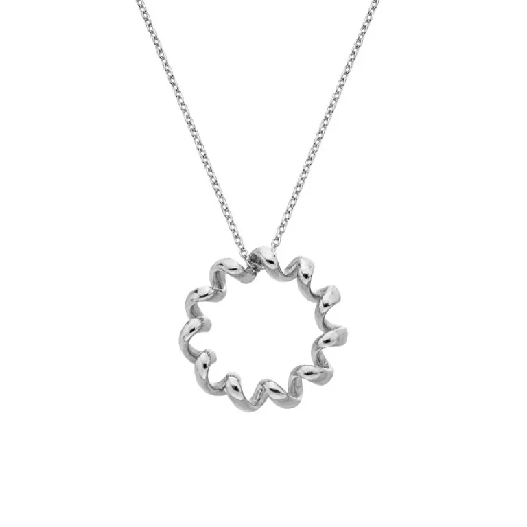 Original silver Collana con diamond Twist DP1096