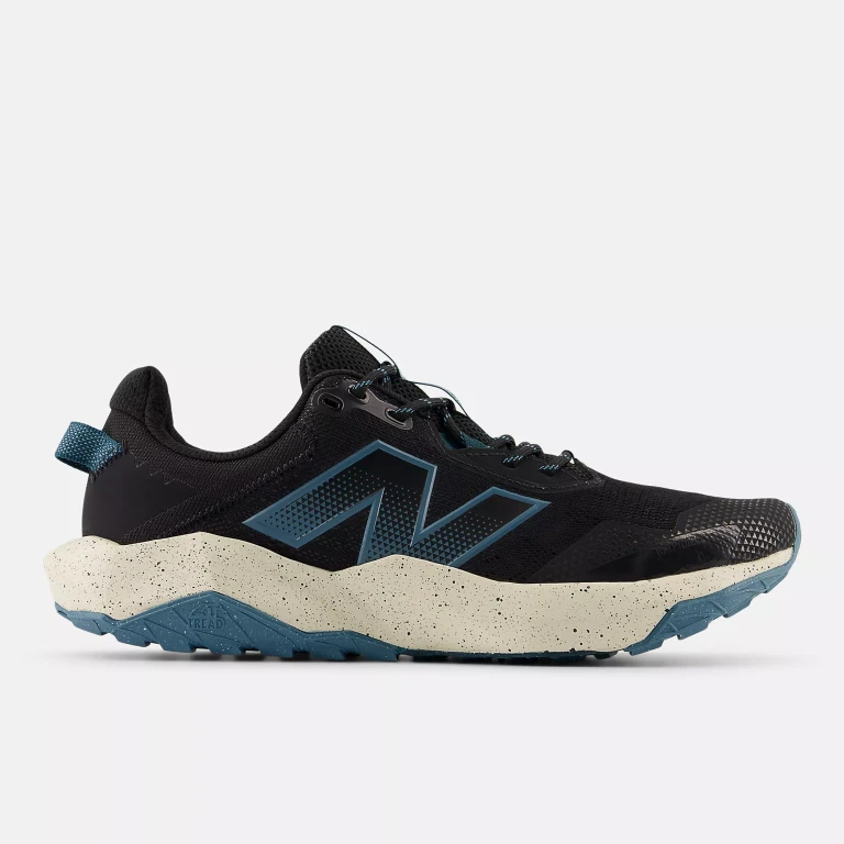 Mens Dynasoft Nitrel V6 Trail Running Black Blue