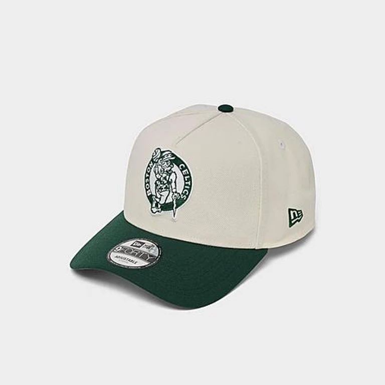 Boné snapback New Era Boston Celtics NBA verde-escuro 9FORTY A-Frame
