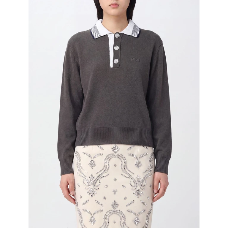 N° 21 Polo Shirt Woman color Green (A03590045791)