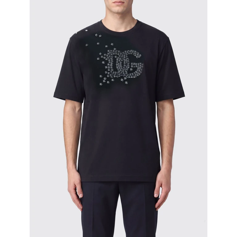 T-shirt in zwart