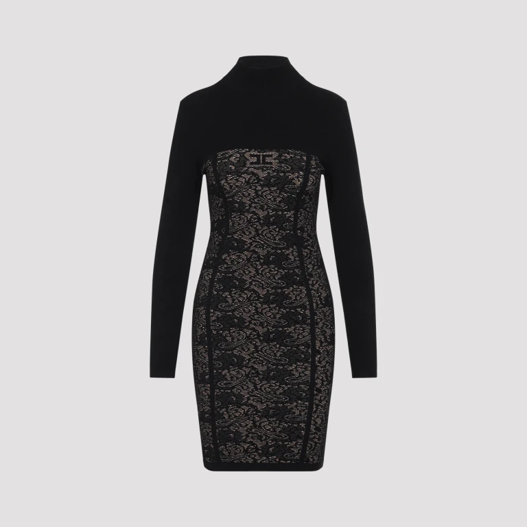 Knit Lace Dress