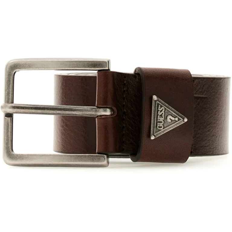 da uomo leather belt BM7888P6240-BRO - Belt length: 105 cm
