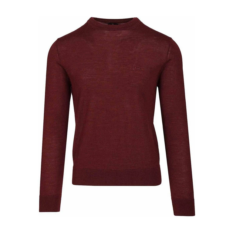 Pull Col Rond - Rouge Brun (MRKF0080AU12QR0012)