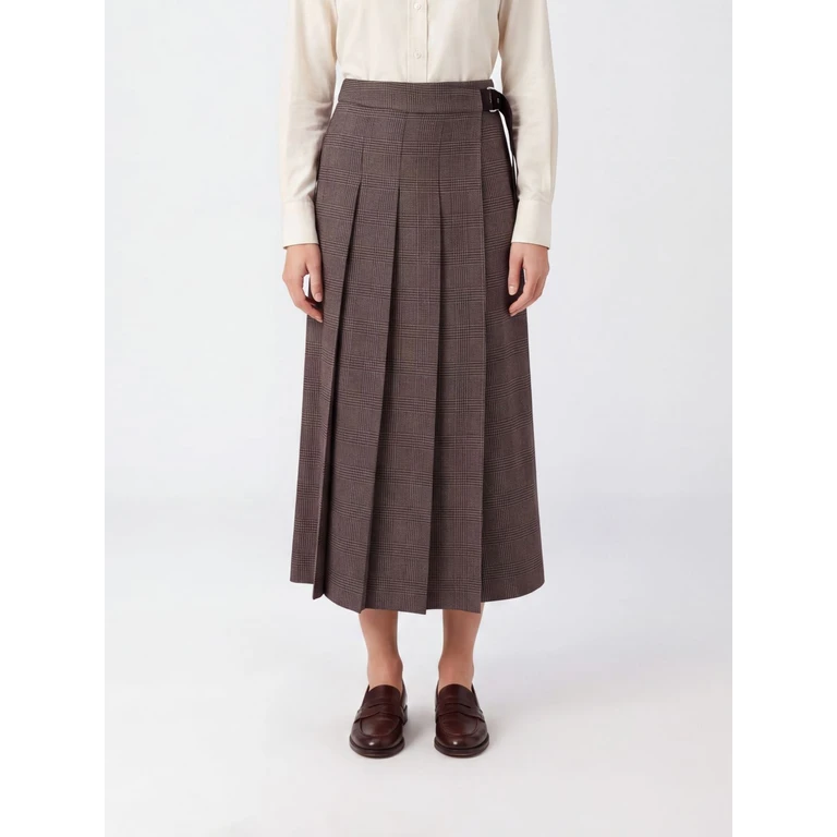 PAROSH Skirt Woman color Brown (D621213RILEY808)