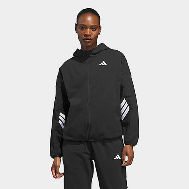 Basketball Crazy Warm Fleece 풀집 후디 블랙
