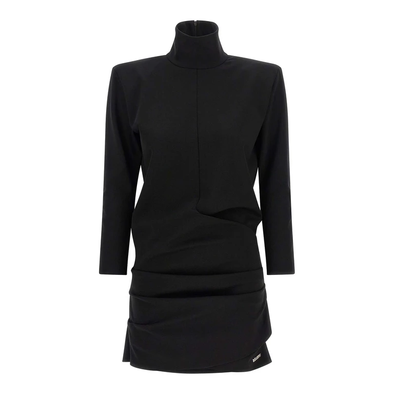 The Attico Pull Col Roulé - Noir (261WCA00511VVP002AA100)