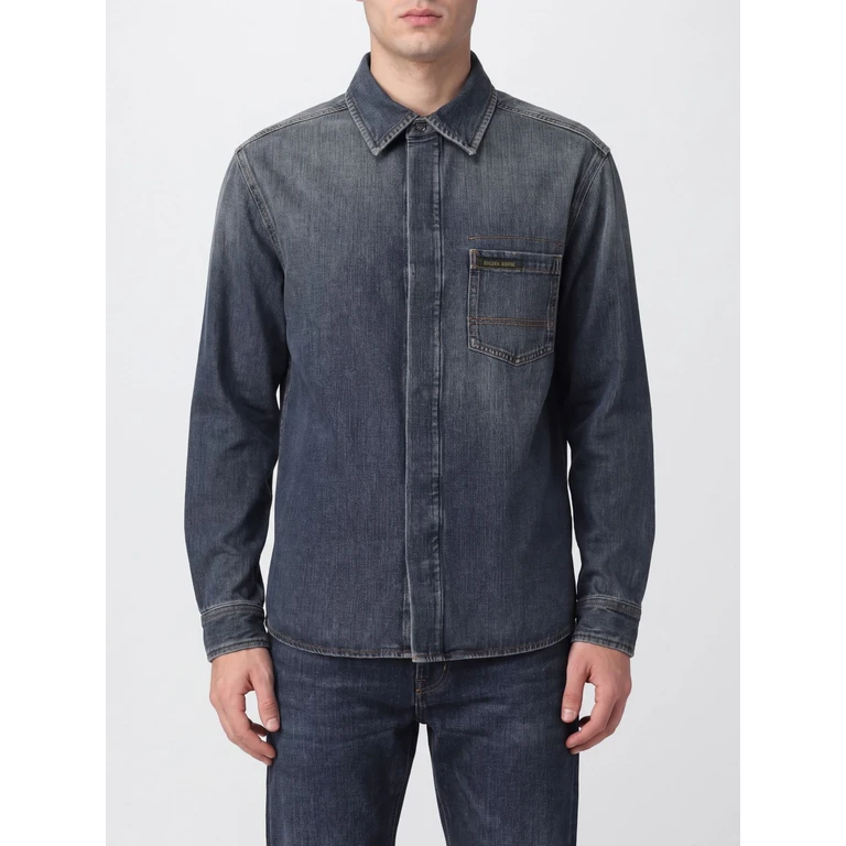 GOLDEN GOOSE Shirt Men color Blue (GMP02757P00265450100)