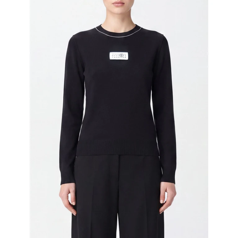 Sudadera MM6 Maison Margiela en negro