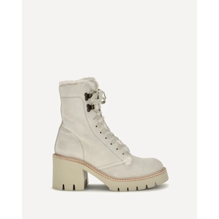 PEDRO GARCÍA Zineta suede lace-up ankle Boots Female 41