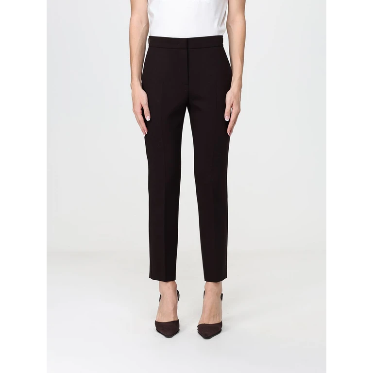 Acino Mid-Rise Slim Fit Skinny Wool Trousers (2621136112600025)